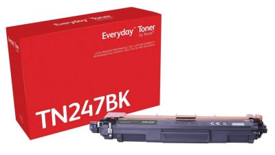 Xerox Brother TN-247BK Miljötoner, 3000 sidor, Svart