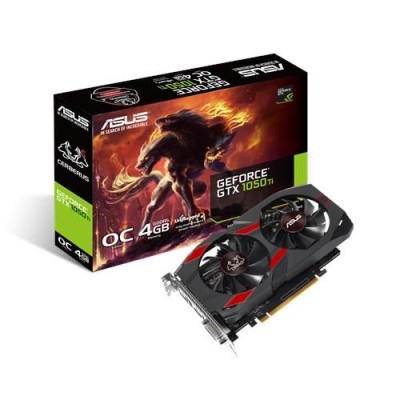 Asus GeForce GTX 1050 Ti Cerberus OC 4 GB