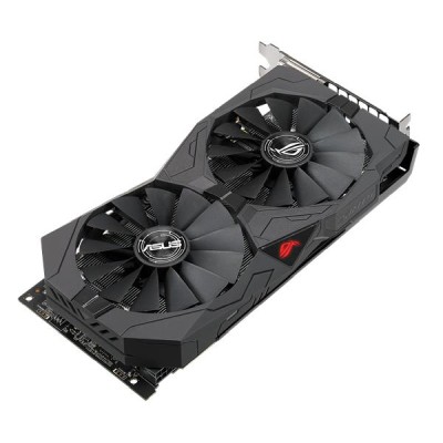Asus AMD Radeon RX 570 ROG Strix Gaming OC 8 GB GDDR5, 2xDVI/HDMI/DP, Aura Sync#3