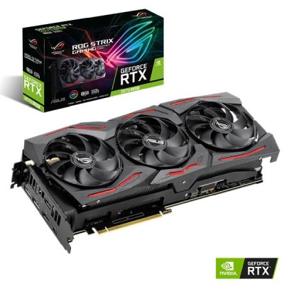 Asus GeForce RTX 2070 SUPER GAMING, ROG Strix OC 8 GB GDDR6, 2xHDMI/2xDP,USB-C, Aura Sync RGB#1
