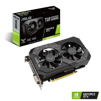 Asus GeForce GTX 1650 SUPER TUF OC Gaming 4 GB GDDR6, DVI/HDMI/DP