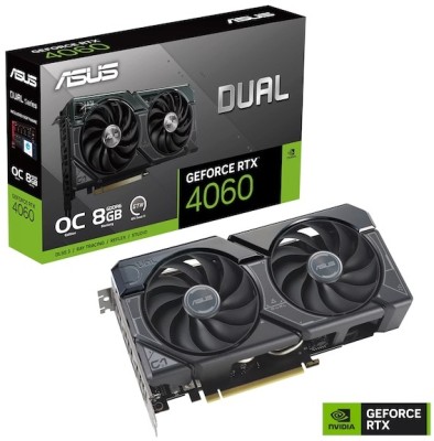 Asus GeForce RTX 4060 DUAL OC 8 GB GDDR6, HDMI/3xDP#1