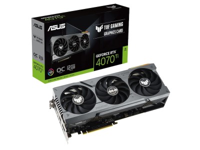 Asus GeForce RTX 4070 Ti Super TUF Gaming OC 16 GB GDDR6X, 2xHDMI/3xDP, Aura Sync ARGB