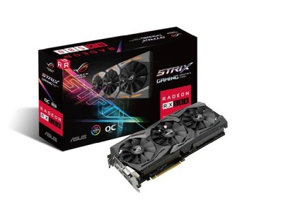 Asus AMD RX 580 STRIX OC 8 GB GDDR5 PCI-E, DVI/2xHDMI/2xDP