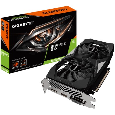 Gigabyte GTX 1650 SUPER WINDFORCE OC 4 GB GDDR5, DVI/HDMI/DP