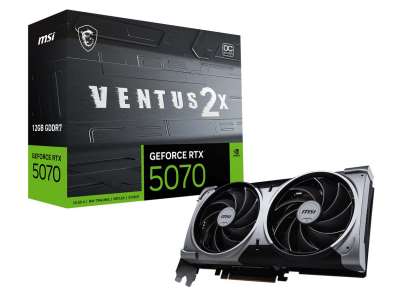 MSI GeForce RTX 5070 Ventus 2X OC 12 GB GDDR7, HDMI/3xDP