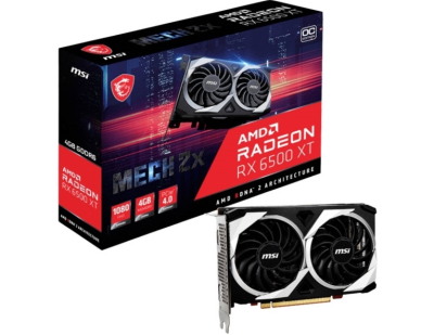 MSI Radeon RX 6500 XT MECH 2X OC 4 GB GDDR6, HDMI/DP#4