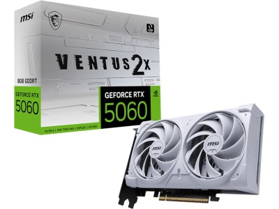 MSI GeForce RTX 5060 VENTUS 2X OC White 8 GB GDDR7, HDMI/3xDP#1