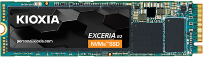 1 TB Kioxia Exceria G2 SSD, M.2 2280 NVMe