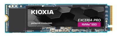 1 TB Kioxia Exceria PRO SSD, M.2 2280 NVMe PCIe 4.0 TLC