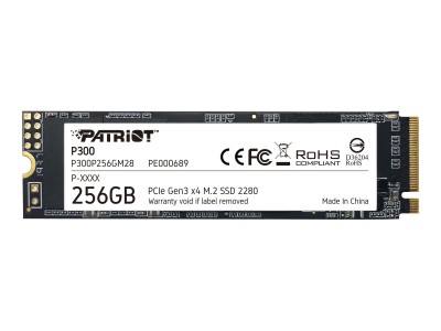 256 GB SSD P300 Patriot M.2 PCI Express 3.0 x4 (NVMe)