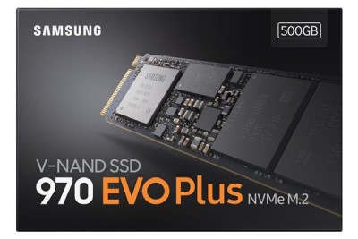 500 GB Samsung 970 EVO Plus NVMe SSD, MLC, M.2 Demoex.#2