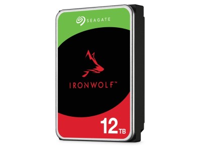 12 TB Seagate IronWolf, 7200 rpm, 256 MB cache, SATA3, NAS drive 24/7-drift