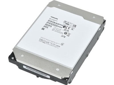 24 TB Toshiba MG11 Series Enterprise Capacity, 7200 rpm, 512 MB cache SATA3