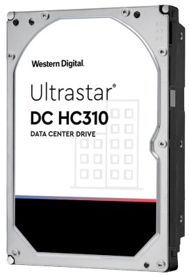 4 TB WD Ultrastar DC HC310, 7200 rpm, 256 MB cache, SAS 12Gb/s