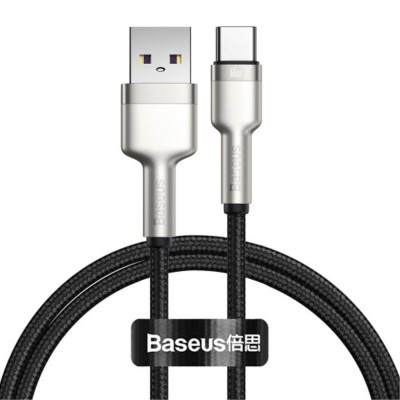 Baseus USB - USB-C 66W FastCharge, 1m - Svart/Silver