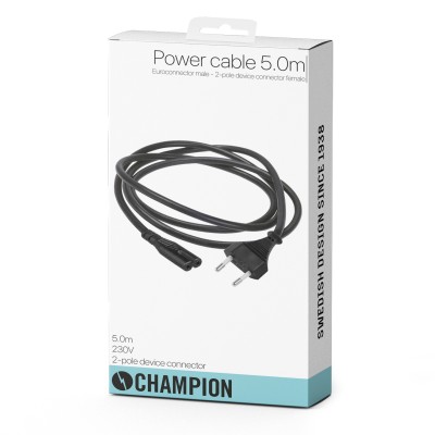 Champion Apparatsladd 230V 5.0m Svart#2
