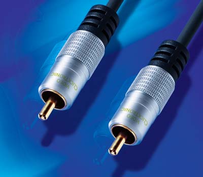 Clicktronic RCA kabel 5m Audio