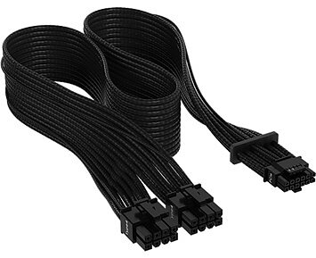 Corsair 12VHPWR Premium 600W PCIe 5,0 Type 4 Individually Sleeved Svart
