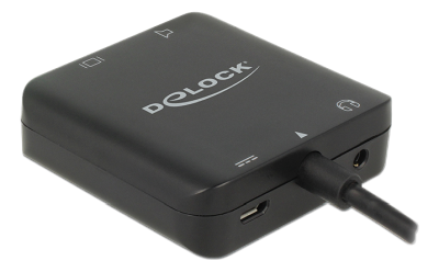 HDMI Audio Extractor DeLOCK, 4K@30Hz, kompakt - Svart#2