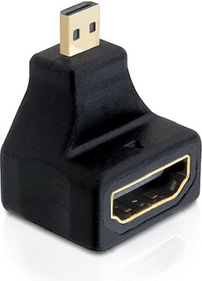 Deloc HDMI High Speed with Ethernet adapter, Micro HDMI ha - HDMI ho