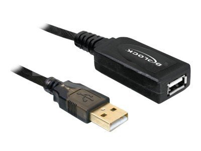 DeLOCK USB 2.0 USB förlängningskabel 20m Aktiv