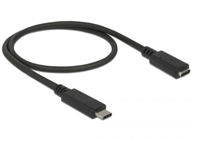 Delock Förlängningskabel USB C 0,5M