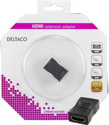 Könbytare HDMI ho till HDMI ho, guldpläterad