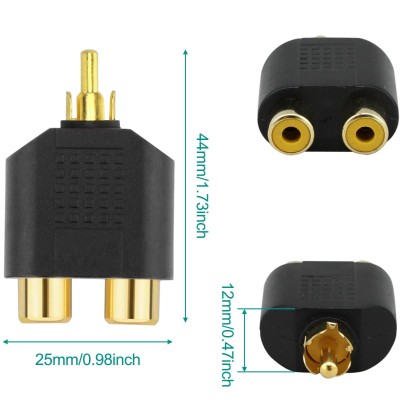 Adapter 2xRCA > 1xRCA, 2 x ha - 1 x ha#2