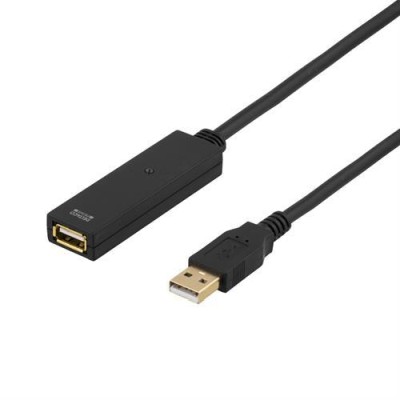 Förlängningskabel USB 2.0 aktiv, Hane - Hone 20 meter