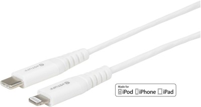 USB-C - Lightning Kabel, Ladd / Sync / MFI 2m Vit#1
