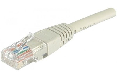 EXC Patch Cord RJ45 CAT 6 U/UTP Grå 5m