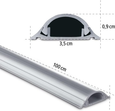 Hama Kabelkanal, Silver, 100/9 cm#3