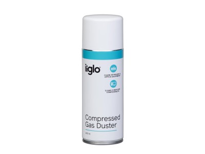 iiglo Tryckluft 400ml Luft på flaska, används för rengöring av elektriska komponenter#1