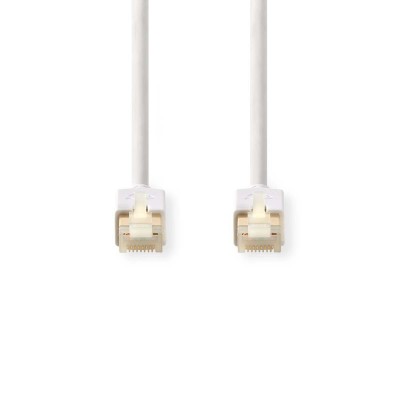 Nätverkskabel 10 meter F/UTP Cat.6, RJ45, Vit#2