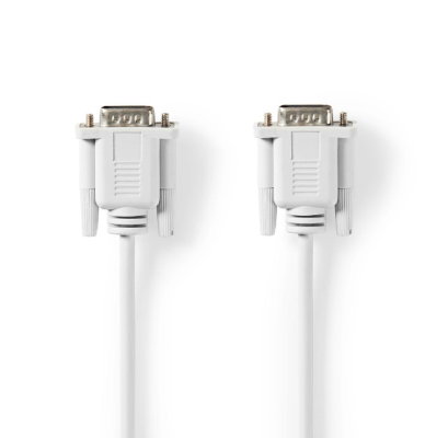 Serie kabel DB9 ha-9ha, Nickelplaterad 2 meter#2
