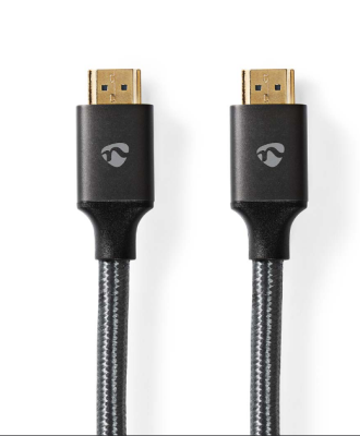 HDMI Kabel, 4K@60Hz ARC, 18 Gbps 2 m, Rund#1
