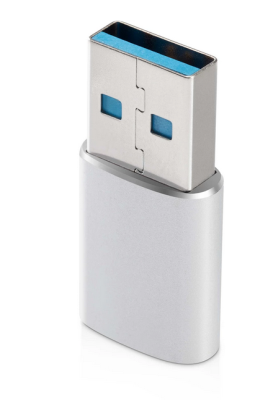 USB-A till USB-C adapter 3A, 60W