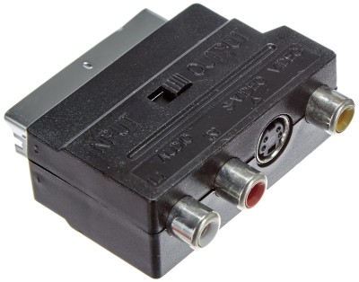 Adapter SCART > S-video + 3xRCA