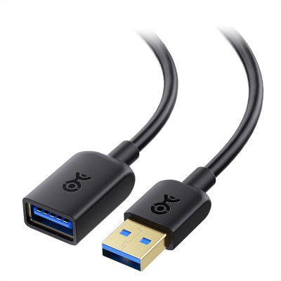 1m USB3.0 förlängningskabel - Svart