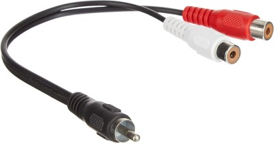 1 x RCA-hane till 2 x RCA-hona 20 cm