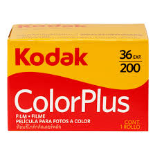 Kodak colorplus 200 filmrulle 36x1