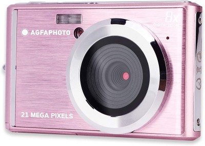 Kompakt Digitalkamera 21 Mp, CMOS-sensor, 8x Digital zoom och LCD-skärm, Rosa