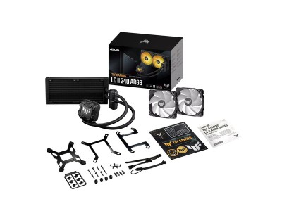 Asus TUF Gaming LC II 240 AiO Water Cooler, ARGB, 2x120mm fläktar#6