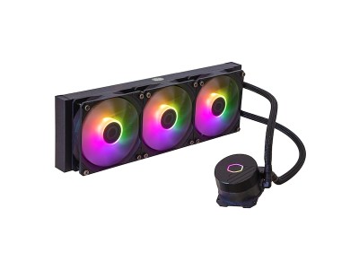 Cooler Master ML 360L Core Kylare (svart) 360mm, LGA1851, LGA1700, LGA1200, AM5, AM4, 12 dBA, ARGB