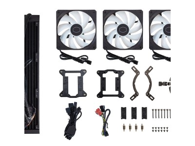 Cooler Master ML 360L Core Kylare (svart) 360mm, LGA1851, LGA1700, LGA1200, AM5, AM4, 12 dBA, ARGB#6