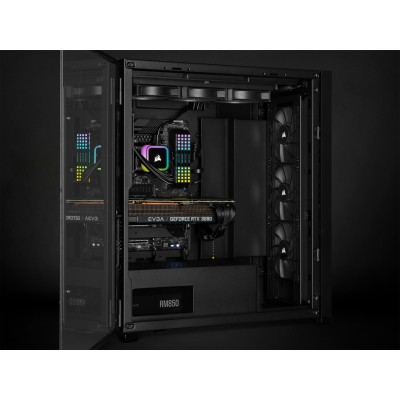 Corsair iCUE H150i ELITE, 360mm, 3x120mm fläktar, aRGB - Svart 1851, 1700 AM4, AM5#9