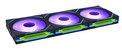 Lian Li UNI FAN SL120 Infinity Wireless Svart 120mm 3-pack