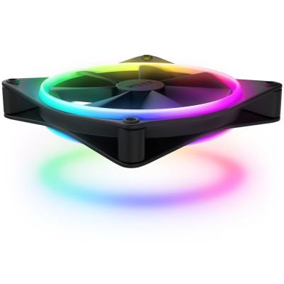 NZXT F140 Rgb Duo Twin Pack Computer Case Fan 140mm svart#2