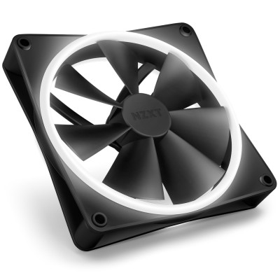 NZXT F140 Rgb Duo Twin Pack Computer Case Fan 140mm svart#3
